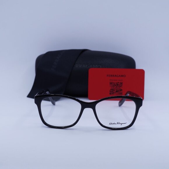 Salvatore Ferragamo SF2797 001 Rectangle Eyeglasses 54mm – Black - Picture 3 of 10